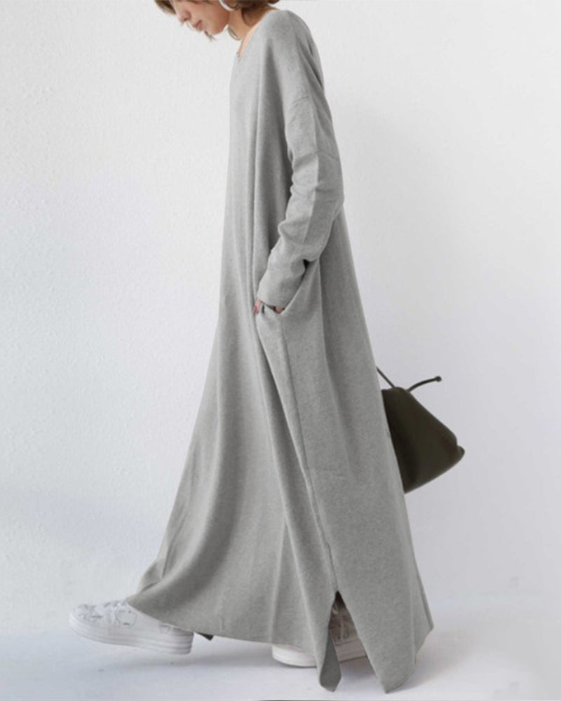 Jill – Sophisticated Winter Maxi Dress