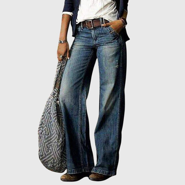 Emily | Vintage Wide-Leg Jeans
