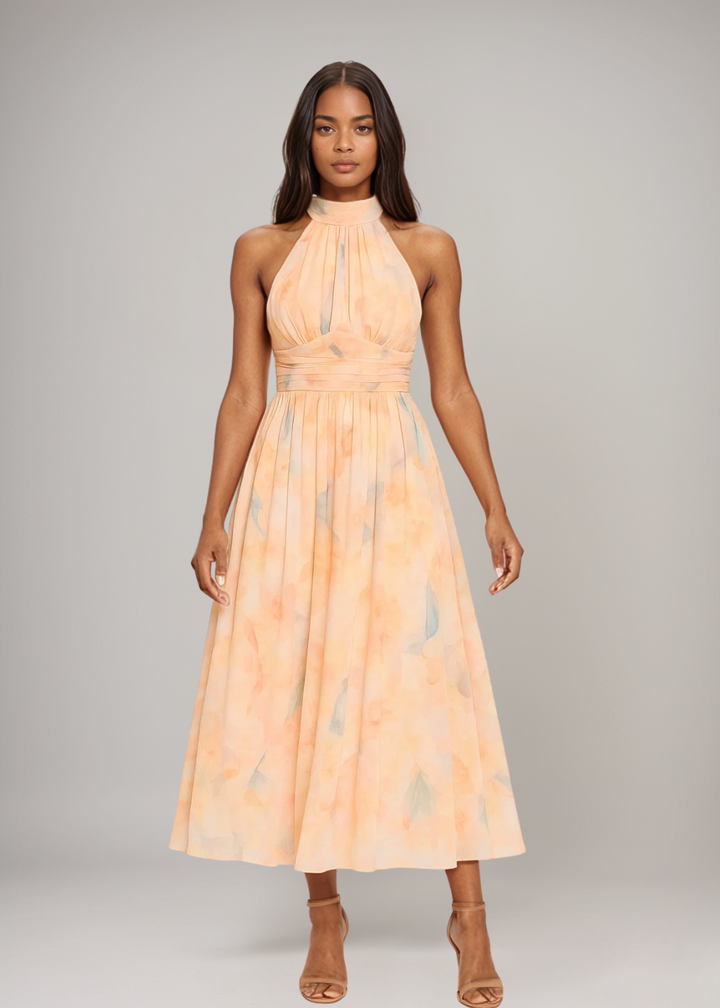 Joli - Maxidress with Halter Neckline