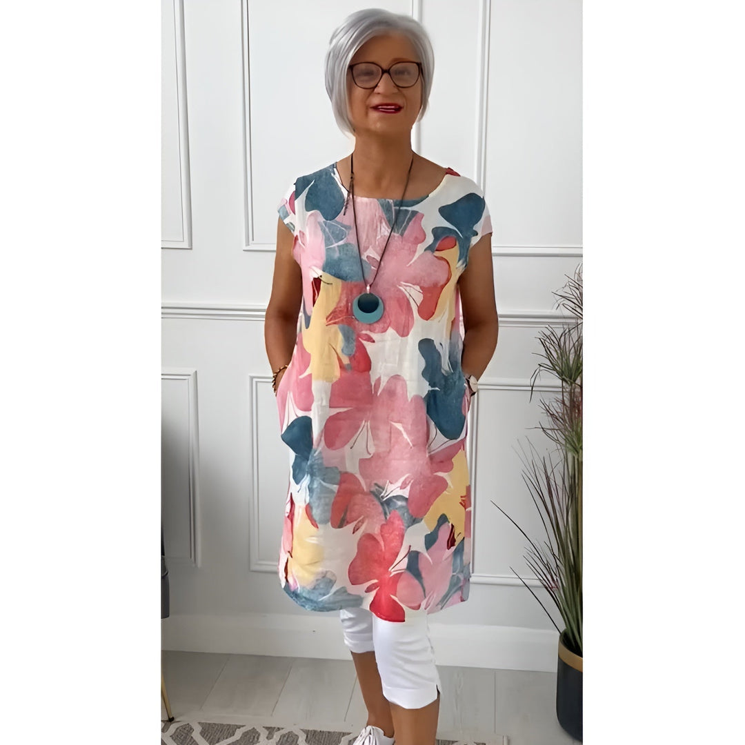 Hayley - Lightweight Dress with Floral Print