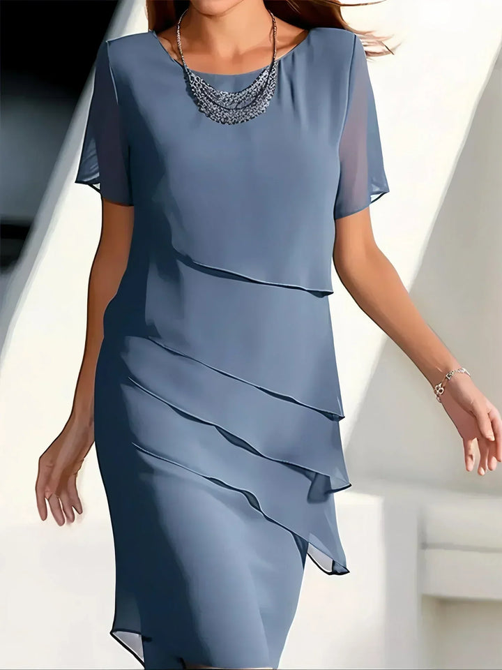 June - Midi Chiffon Dress