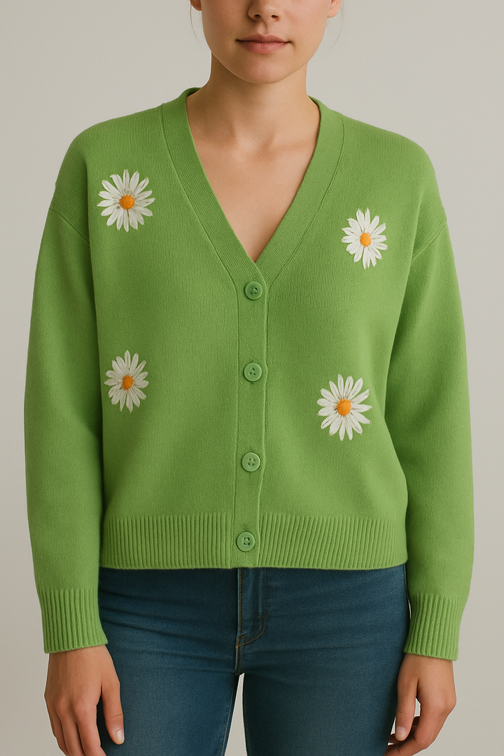 Diana - Floral Cardigan