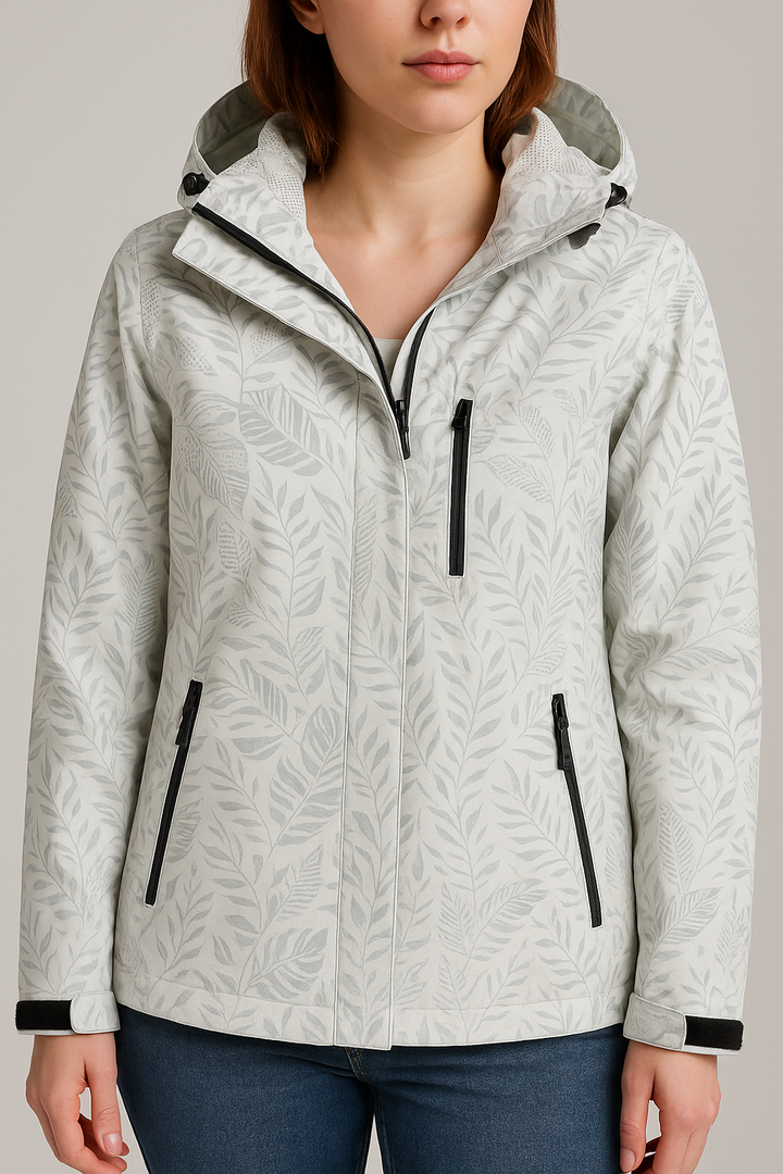 Holly - Printed Lightweight Waterproof Jacket