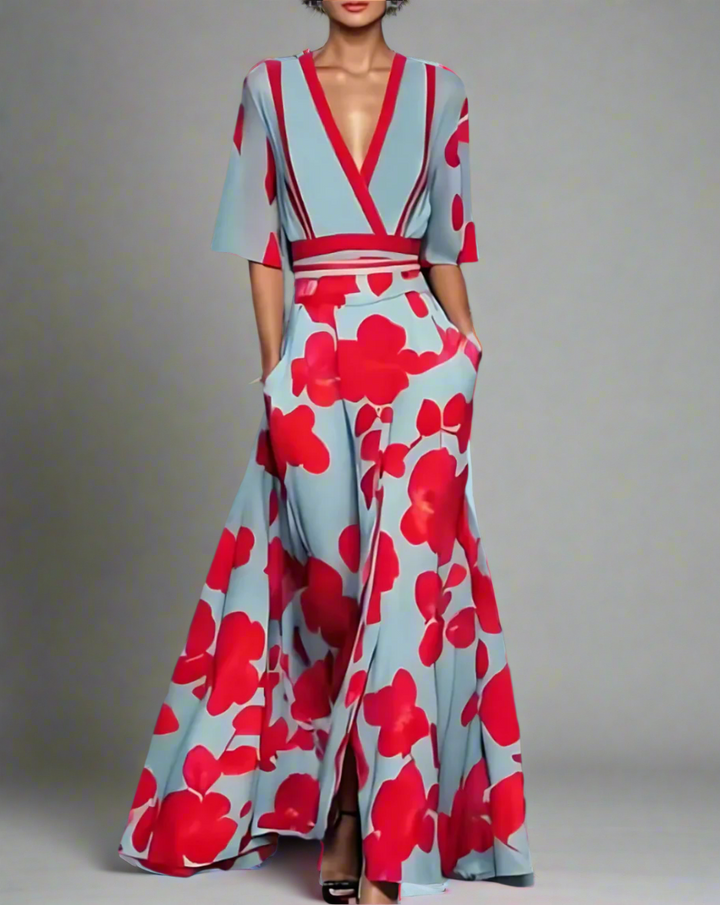Elona - Floral Dress