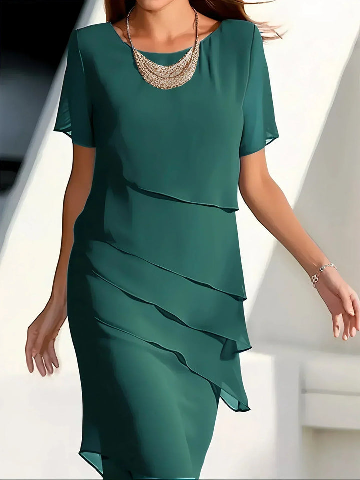 June - Midi Chiffon Dress
