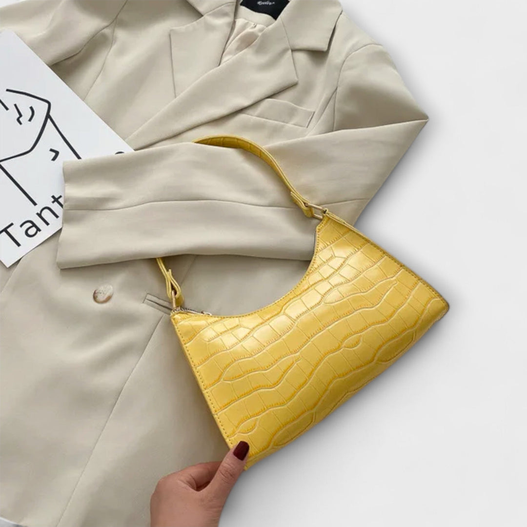 Kelly - Shiny Leather Bag
