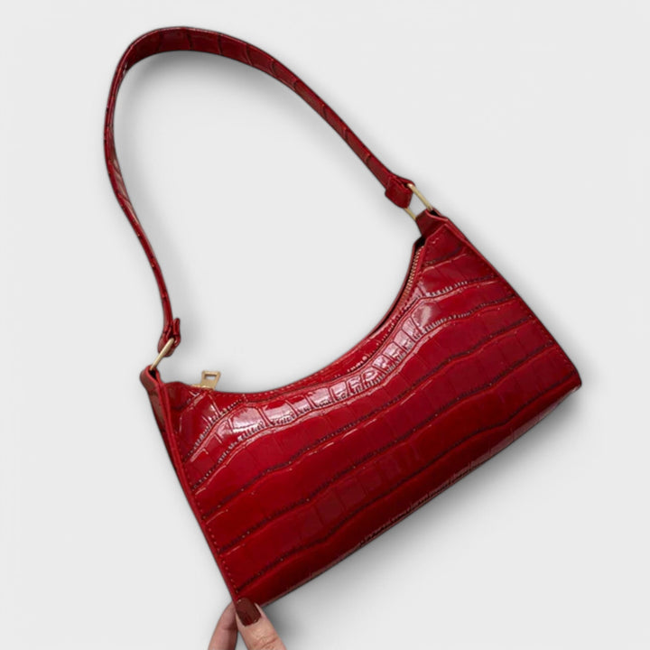 Kelly - Shiny Leather Bag
