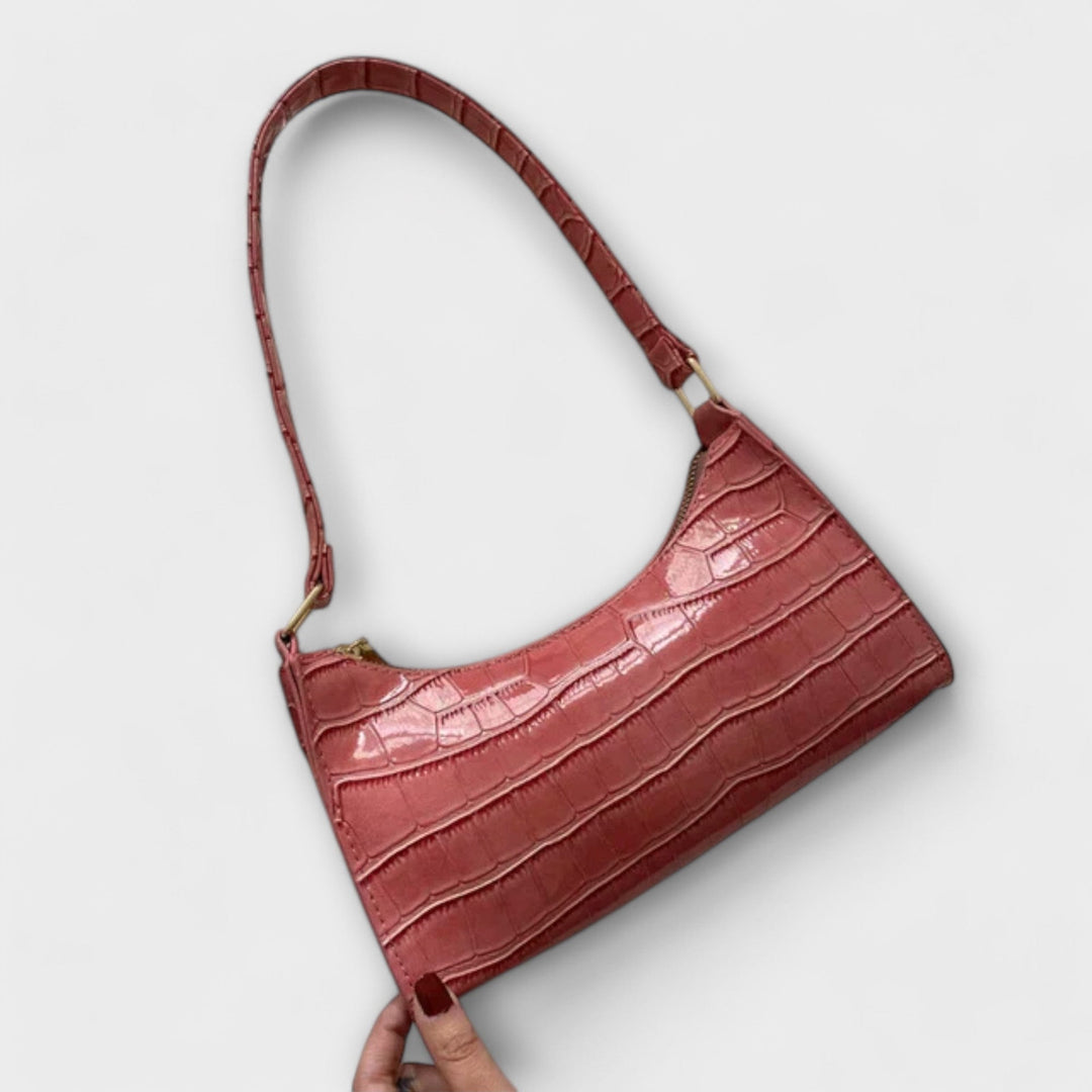 Kelly - Shiny Leather Bag