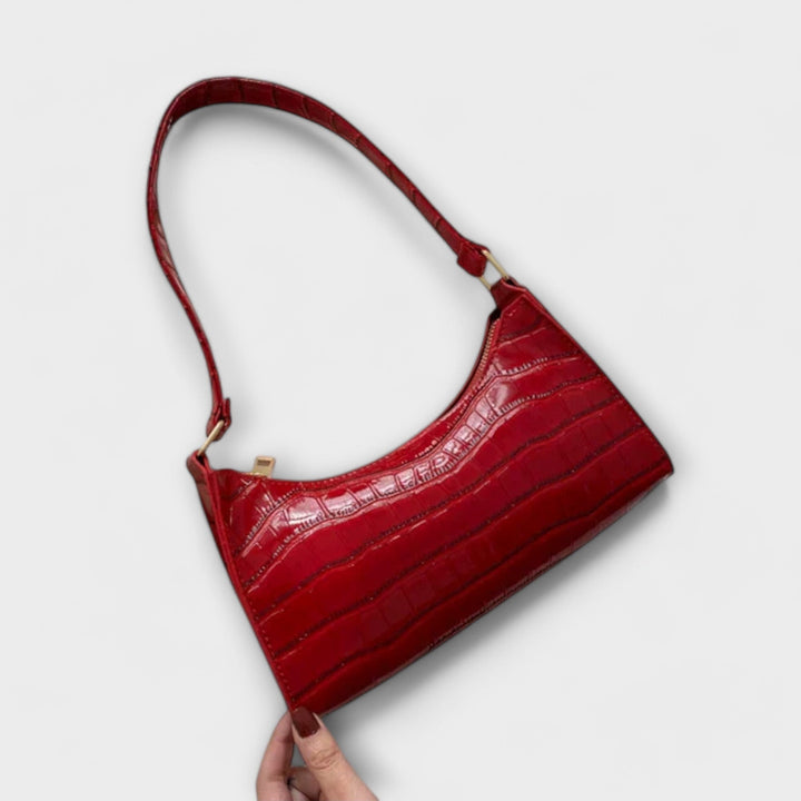 Kelly - Shiny Leather Bag