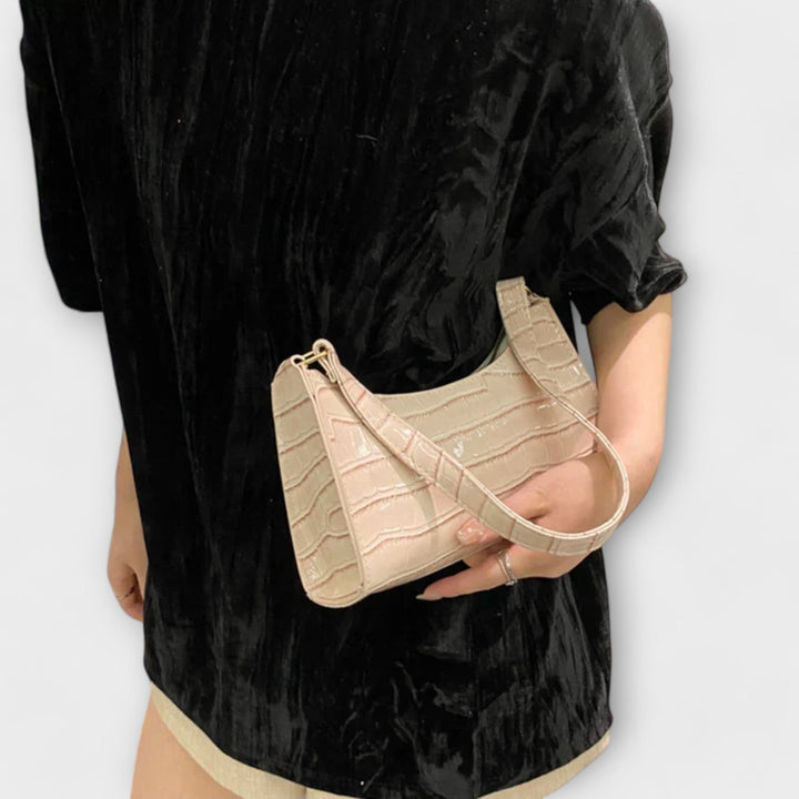 Kelly - Shiny Leather Bag