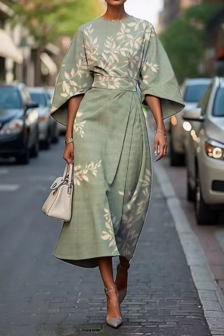 Katina – Timeless Floral Elegance Dress