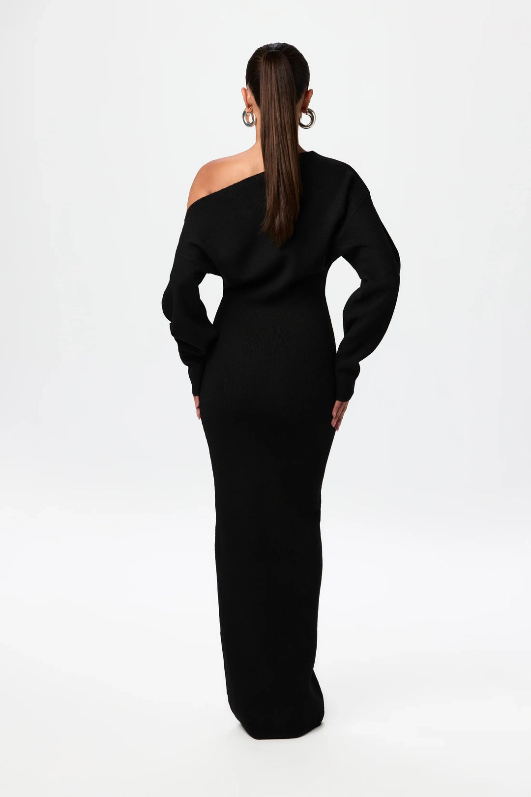 Rosa - Strapless Maxi Knit Dress