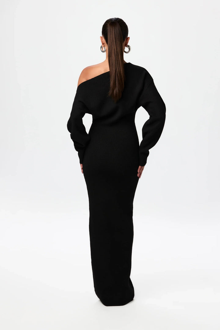 Rosa - Strapless Maxi Knit Dress