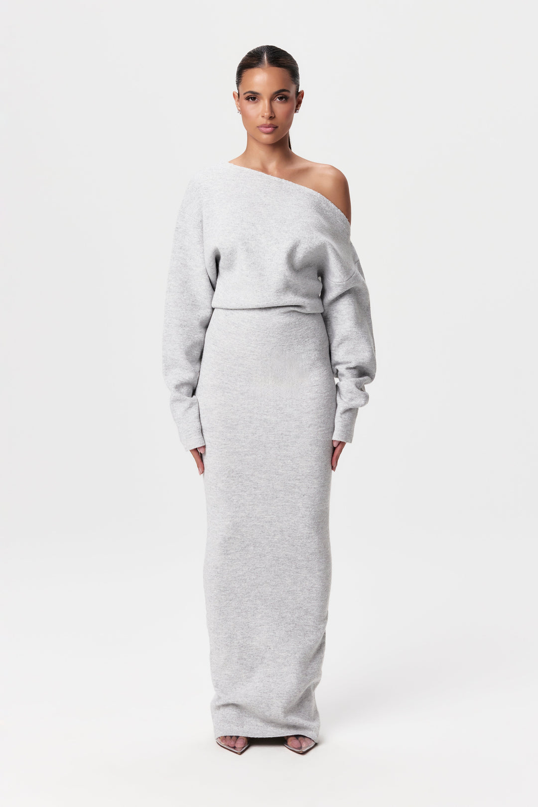 Rosa - Strapless Maxi Knit Dress