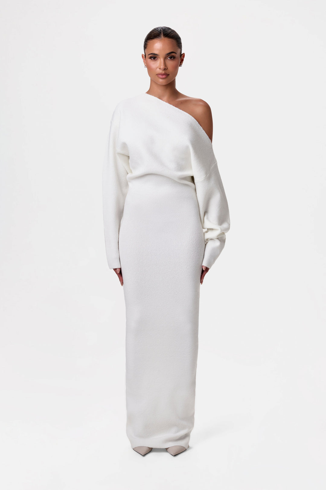 Rosa - Strapless Maxi Knit Dress