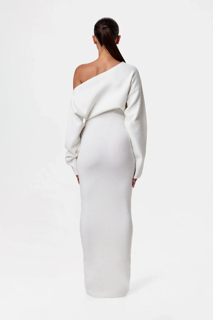 Rosa - Strapless Maxi Knit Dress