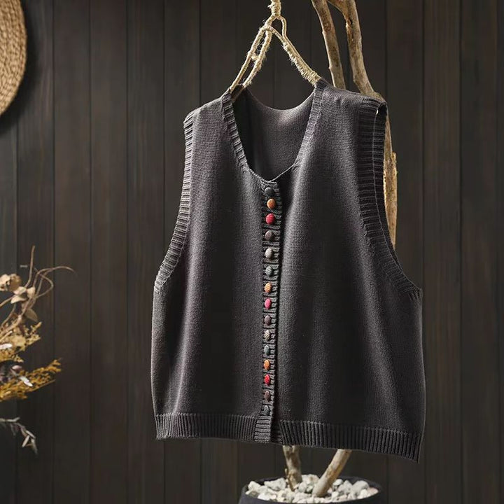 Joy – Timeless Sleeveless Knit Vest