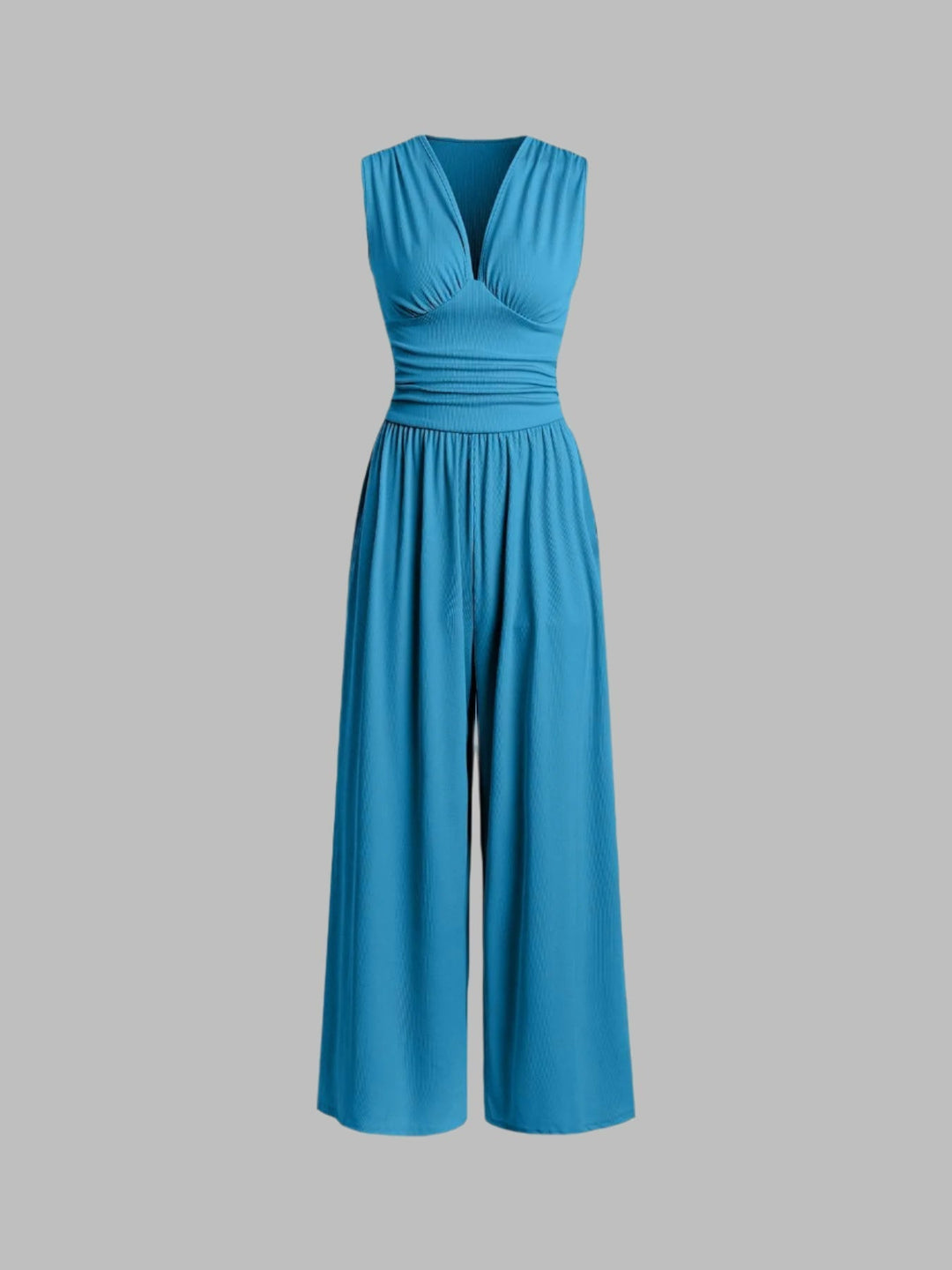 Shawna – Modern Sleeveless Flowy Jumpsuit