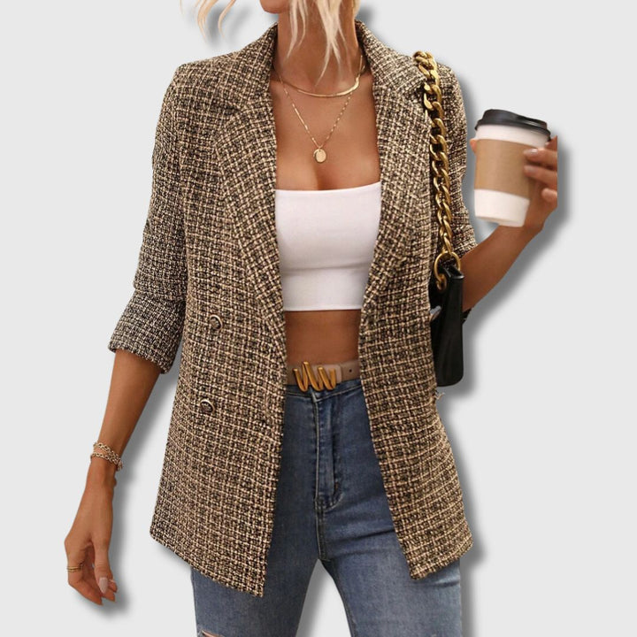 Sabine - Women's Tweed Chic Blazer Limited Edition