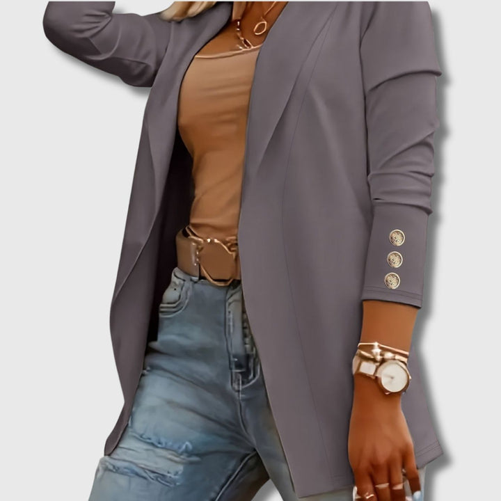 Noémie - Women's Elegant Long Coat Limited Edition