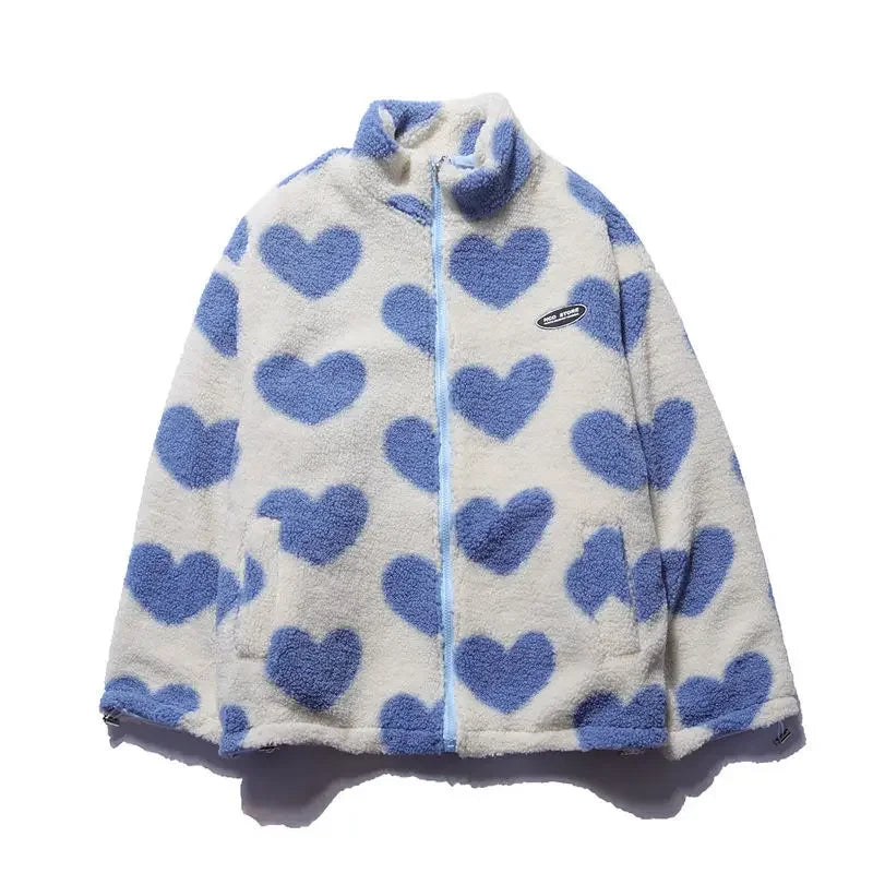 Juliet – Chic Heart-Pattern Jacket
