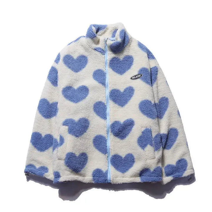 Juliet – Chic Heart-Pattern Jacket