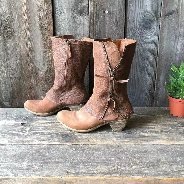 Liza – Cozy Cowgirl Boots