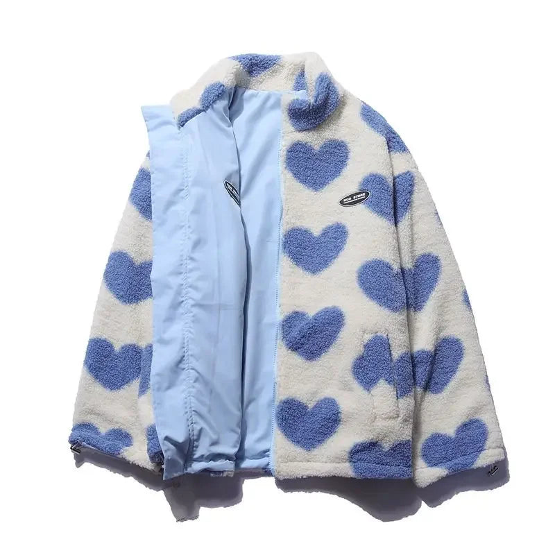 Juliet – Chic Heart-Pattern Jacket