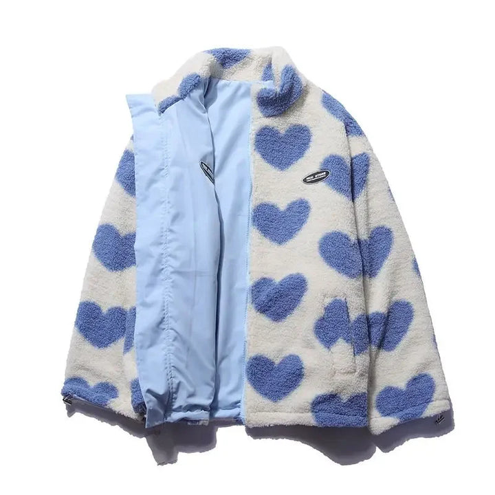 Juliet – Chic Heart-Pattern Jacket