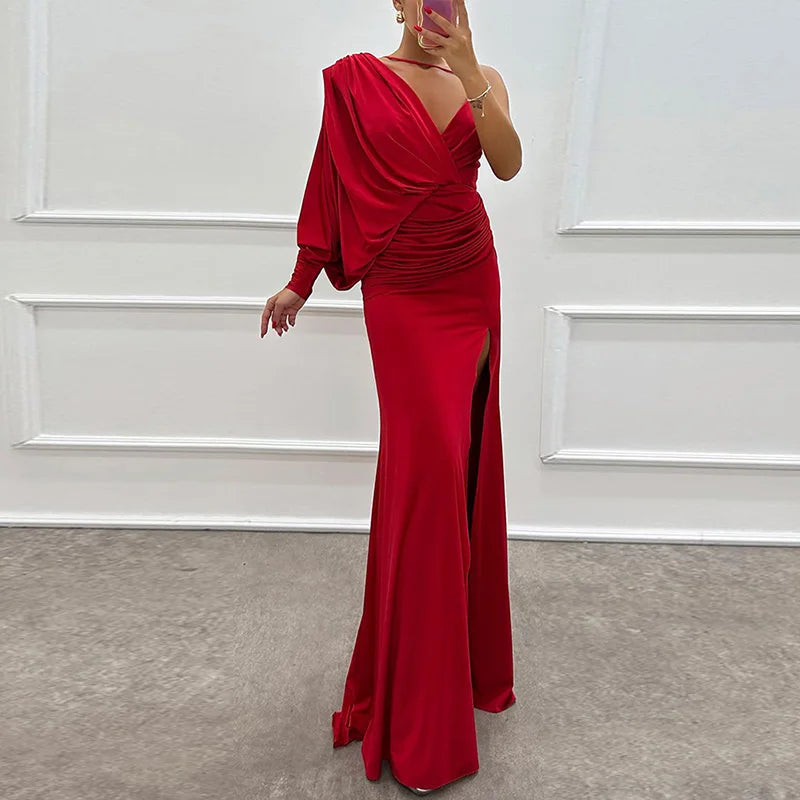 Iliana - One-Shoulder Dress