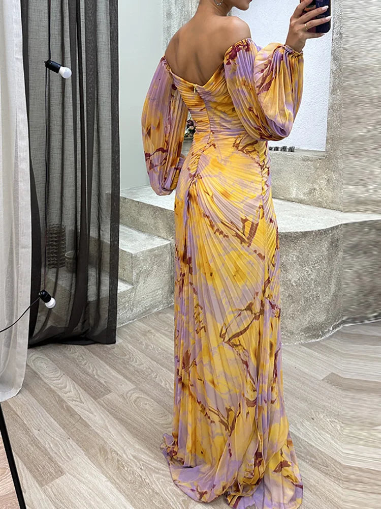 Kristine - Elegant V-neck dress