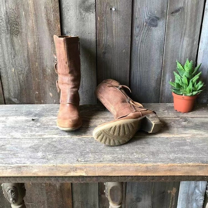 Liza – Cozy Cowgirl Boots