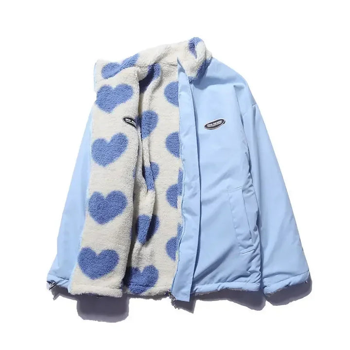 Juliet – Chic Heart-Pattern Jacket