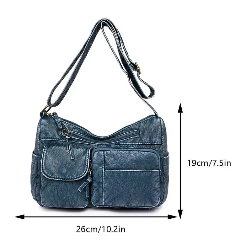 Vera - Old-School Leather Bag