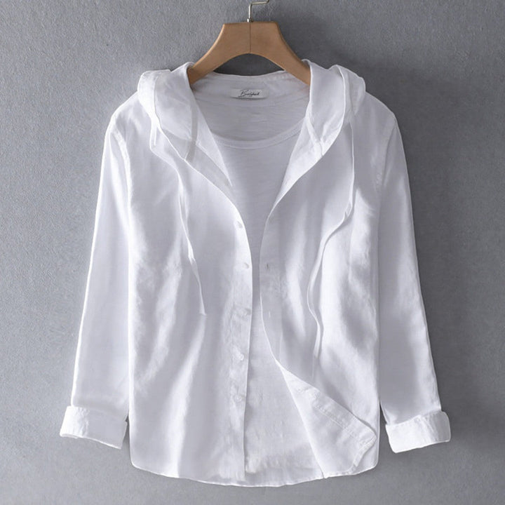 Luna - Light Blouse With Hood