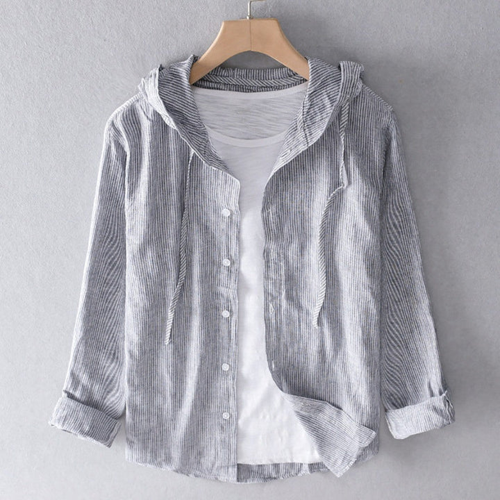 Luna - Light Blouse With Hood