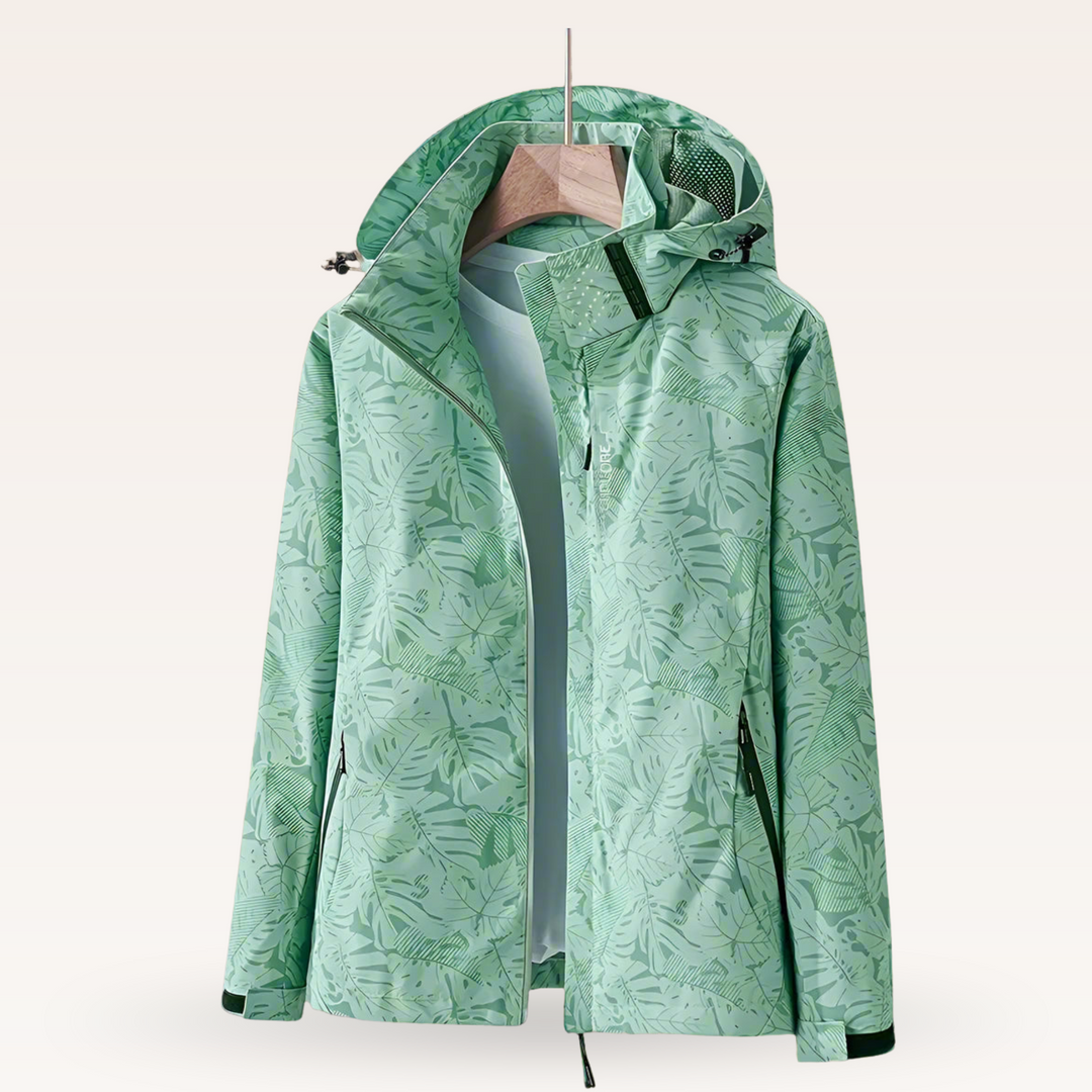 Holly - Printed Lightweight Waterproof Jacket