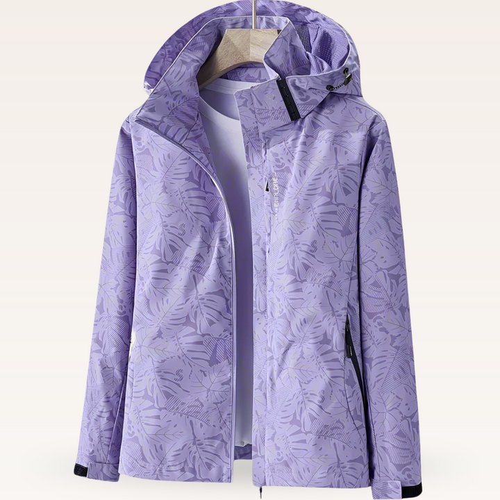 Holly - Printed Lightweight Waterproof Jacket