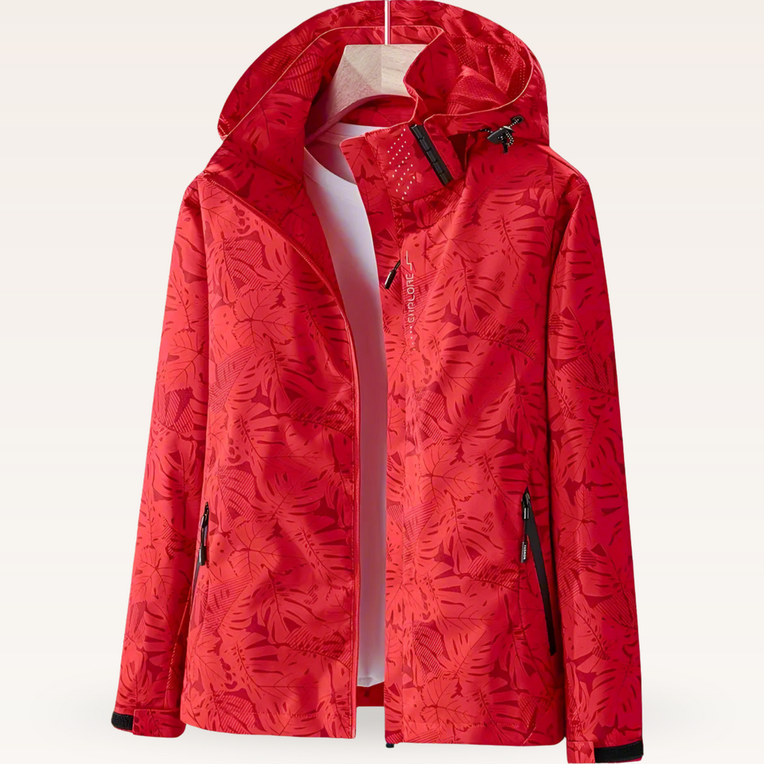 Holly - Printed Lightweight Waterproof Jacket