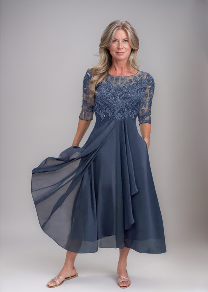 Lely - Chic Chiffon Dress