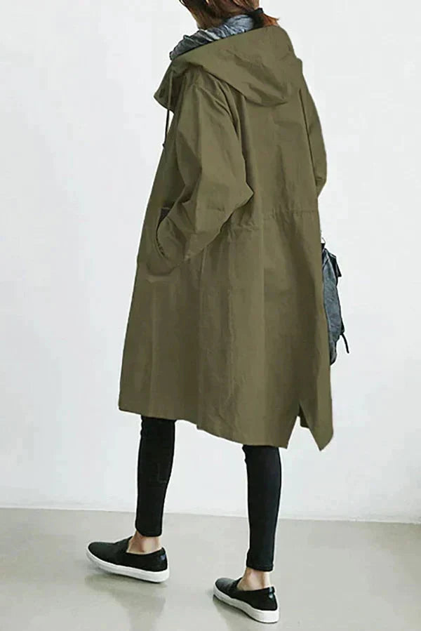 Lunara - Stylish Belted Trench Coat