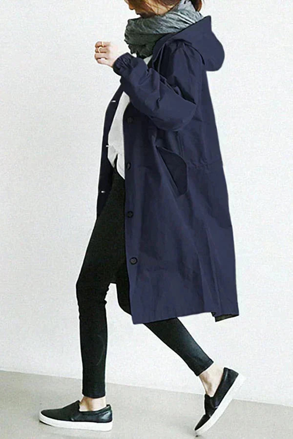 Lunara - Stylish Belted Trench Coat