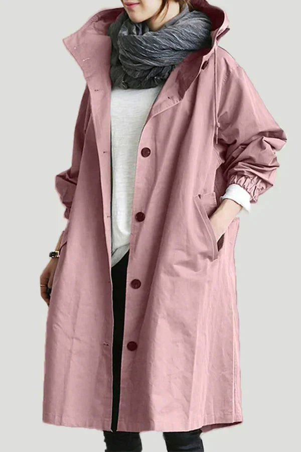 Lunara - Stylish Belted Trench Coat