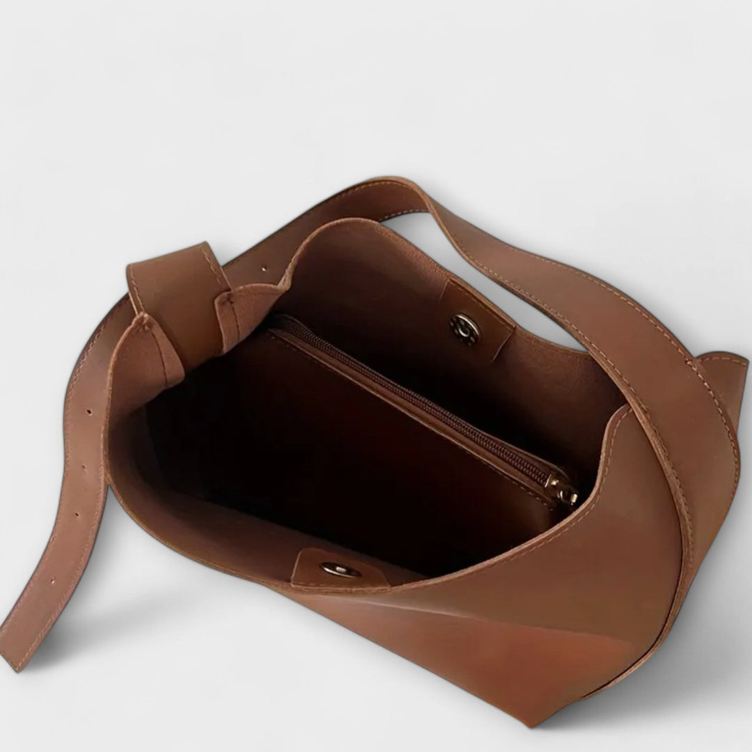 Nina – Elegant Leather Shoulder Bag