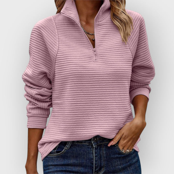 Merel – Stylish Half-Zip Pullover