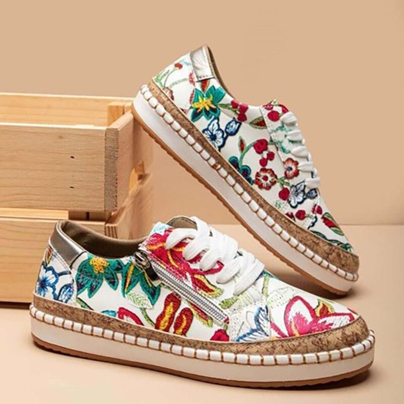 Steplume – Orthopedic Print Sneakers
