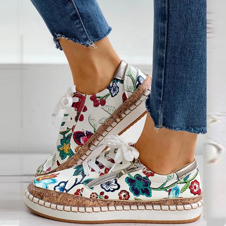Steplume – Orthopedic Print Sneakers