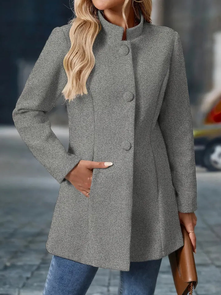 Kristin – Elegant Long Blazer-Style Jacket