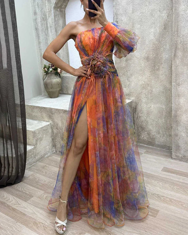 Cecilia - Elegant Dress with Slit