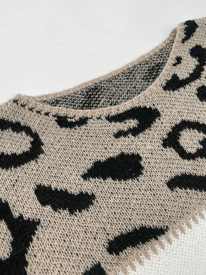 Chelsea - Stylish Leopard Sweater